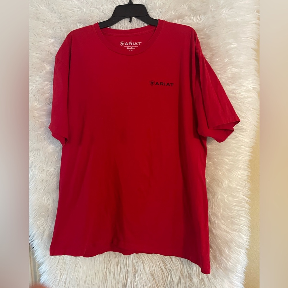 Ariat Southwest Hideout Men’s Short Sleeve Red T-Shirt. 
Size XXL